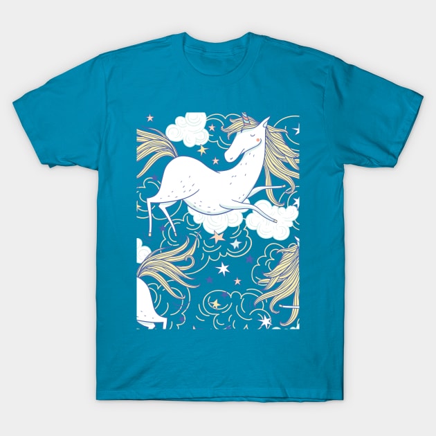 Unicorns T-Shirt by Ba-Da-Boo